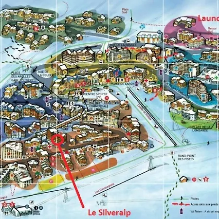 Silveralp - Location: Proche Garderie Et Ecole De Ski, 4 Pers Avec Mezzanine Mae-9083 Apartment *